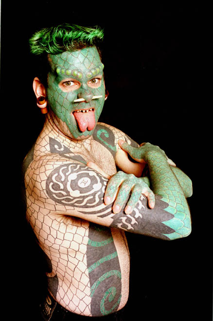 Lizard Man Tattoo